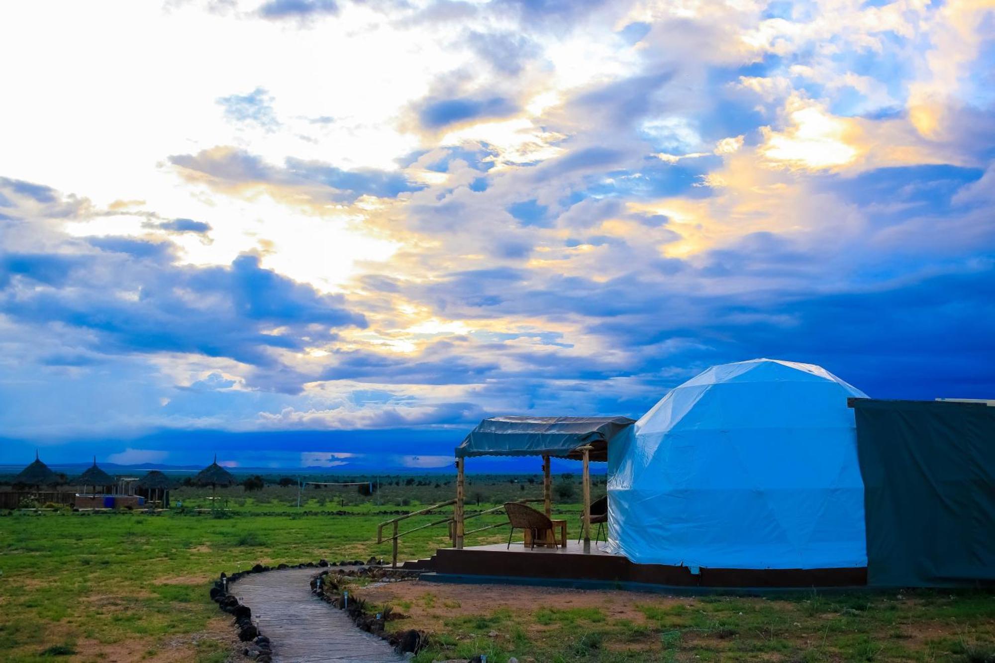 Amanya 1-Bed Leopard Tent Амбосели Екстериор снимка
