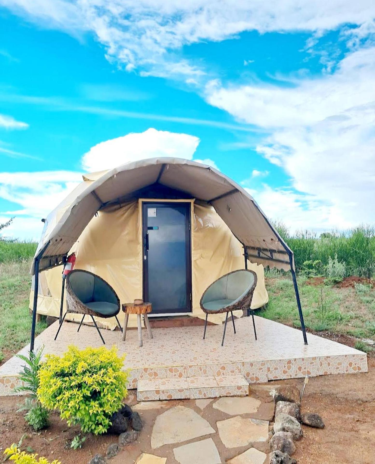 Amanya 1-Bed Leopard Tent Амбосели Екстериор снимка